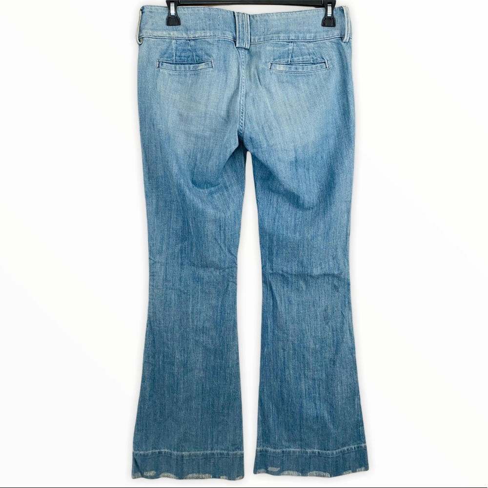 Divine Rights of Denim Light Wash Flare Denim Jean
